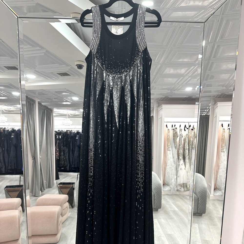 Givenchy embroidered evening gown